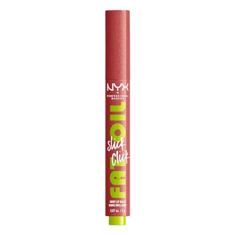 NYX Professional Makeup NYX Professional Makeup Lip Balm, Fat Oil Slick Click Shade No Filter Needed, 2g