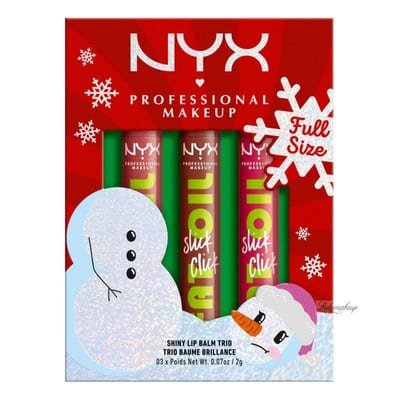 NYX NYX Shiny Lip Balm Trio - 01