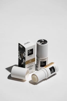 SOL LABS SOL LABS® SPF 15 Hydrating Lavender Mint Lip Balm: Natural, Nourishing & K-Beauty Inspired Sun Protection