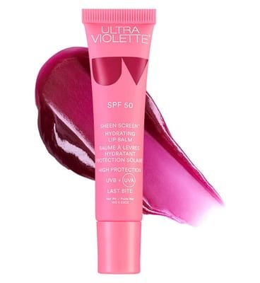Ultra Violette Ultra Violette Sheen Screen Spf 50 Hydrating Lip Balm Last Bite 15g