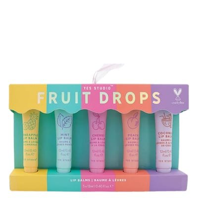 Yes Studio Yes Studio Fruit Drops Lip Balms – 5 Pcs