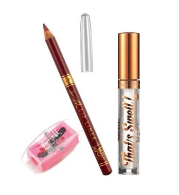 Barry M Barry M Pink Lip Gloss Liner & Sharpener Kit