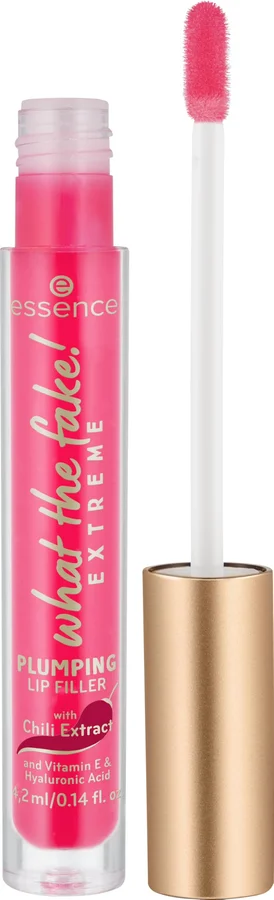 Essence Cosmetics Essence Cosmetics Essence What The Fake! Extreme Plumping Lip Filler with Chili Extract 4.2 ml Lip Gloss - with Shiny Tinted Finish Red