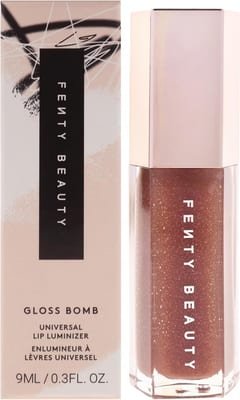Fenty Beauty Fenty Beauty Lip Gloss Bomb, Fenty Glow, 9Ml in Hot Chocolit