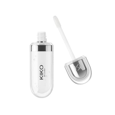 Kiko Milano Kiko Milano 3D Hydra Lipgloss 01 I Hydrating Lip Gloss - for Plumped 3D Shine
