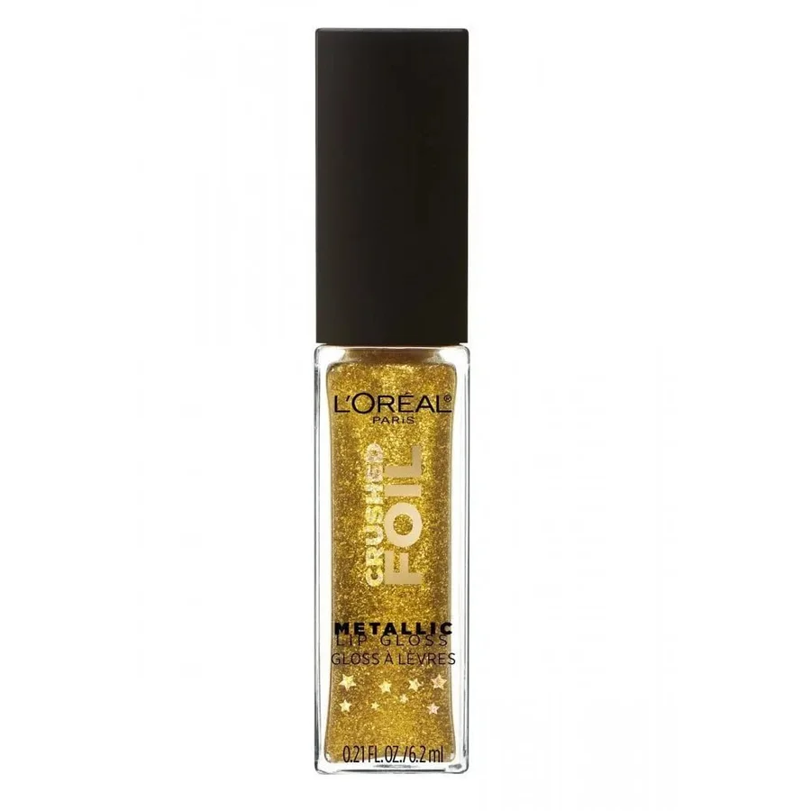 L'Oreal L'Oréal Paris Metallic Lip Gloss Crushed Foil