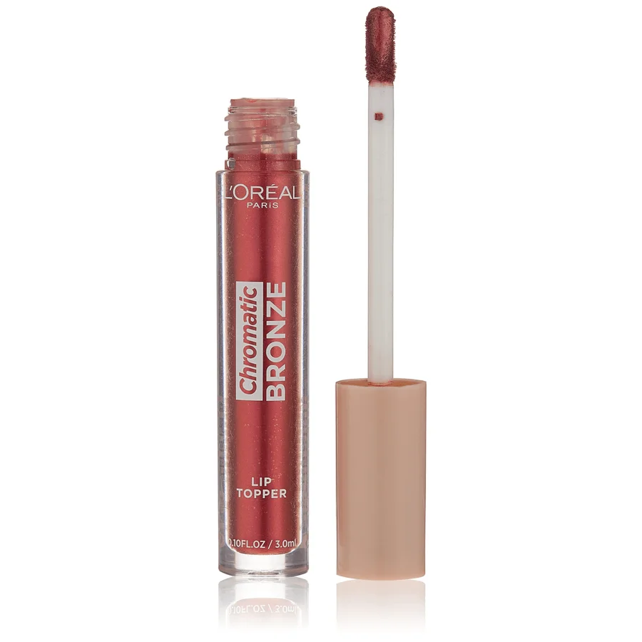 L'Oreal L'Oreal Paris Chromatic Bronze Lip Topper – 04 Red Tonic