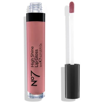 NO7 No7 High Shine Lip Gloss 8ml - Naturally Nude