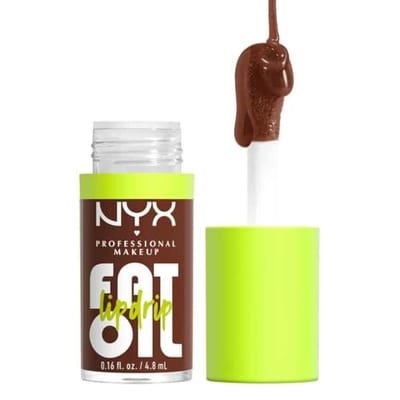 NYX Professional Makeup NYX Professional Makeup Lip Gloss, Fat Oil Drip, Shade Livin The Cream, 4.8Ml in Livin' Cream