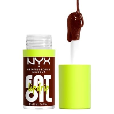 NYX Professional Makeup NYX Professional Makeup Lip Gloss, Fat Oil Drip, Shade Status Update, 4.8ml