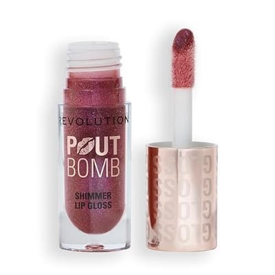 Revolution Revolution Pout Bomb Shimmer Lip Gloss Berry Lustre 4.5ml