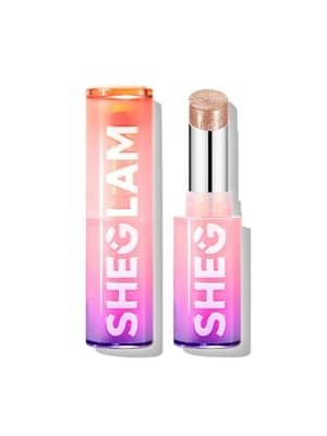 SHEGLAM SHEGLAM Mirror Kiss High-Shine Lipstick - Silky Jelly Texture Hydrated&Smooth Lip Gloss-Own Your Shine