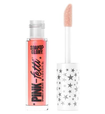 Soap & Glory Soap & Glory Pink Fetti Sparkle Lipgloss 4ml