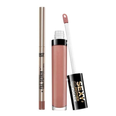 Soap & Glory Soap & Glory Sexy Mother Pucker Lip Gloss & Liner Duo Bare Enough