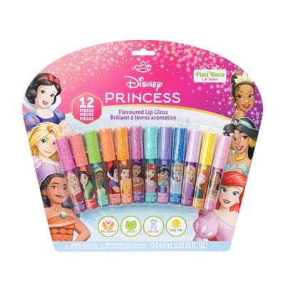 Townley Girl Townley Girl Disney Princess 12 Piece Plant Based Girls Party Favors - Disney Princess