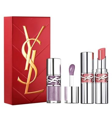 Yves Saint Laurent Yves Saint Laurent Ysl Loveshine Lip Gloss And Lipstick Set