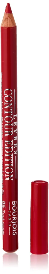 Bourjois Bourjois Levres Contour Edition Lip Liner and Pencil 6 Tout Rouge Reds - All Red
