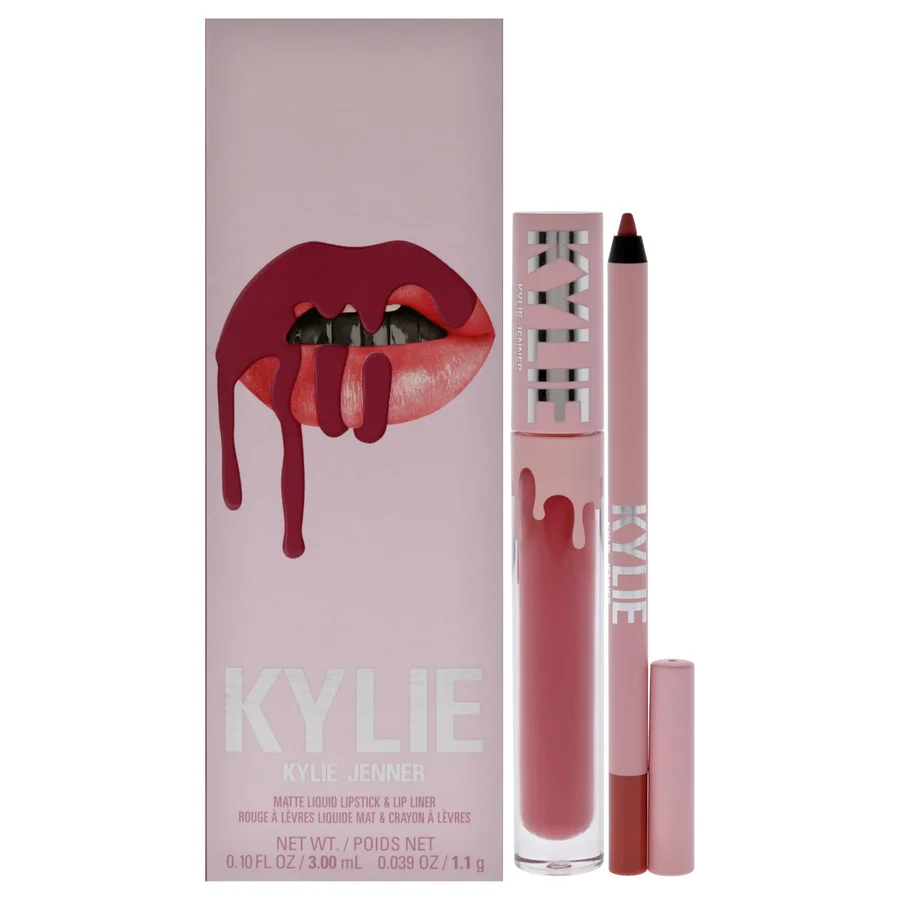 Kylie Cosmetics Kylie Cosmetics Matte Lip Kit 3ml Liquid Lipstick + 1.1g Lip Liner – Snow Way Bae