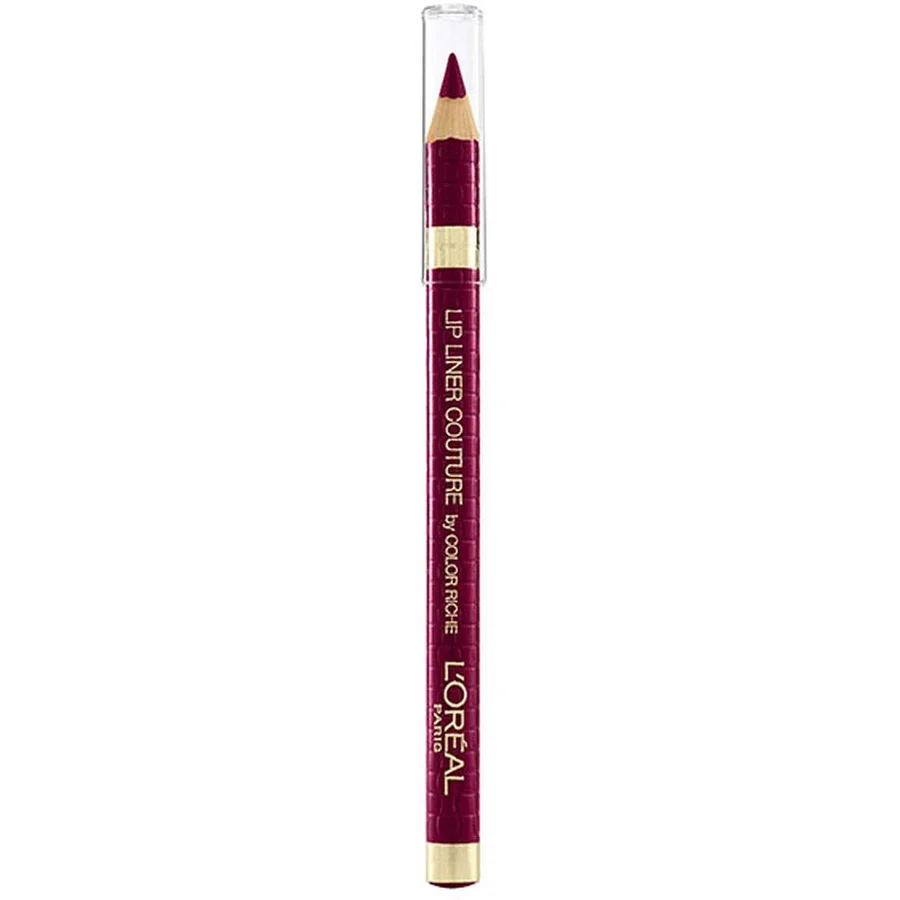L'Oreal Paris L'Oreal Paris Color Riche Lip Liner with Couture Precision to Define Lip Curves and Prevent Feathering - Intense Plum