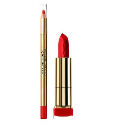 Max Factor Max Factor Colour Elixir Ruby Red Lipstick And Lip Liner Bundle