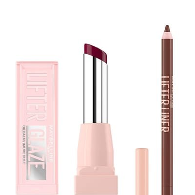 Maybelline Maybelline Cross The Line Lifter Lip Liner & Acai Glaze Oil Duo Bundle