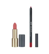 NO7 No7 Pro Artist Matt Muse Lipstick – & Precision Lip Liner Plum Allure Bundle