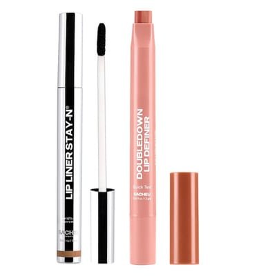 Sacheu Sacheu Lip Liner Stay-N Muah-Ve & Doubledown Definer Quick Text Bundle