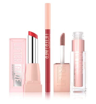 Maybelline Maybelline Lifter Glaze Lip Oil Peach Queen & Liner Duo Bundle
