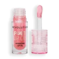 Revolution Revolution Pout Lip Oil Glam Pink Shimmer 4ml