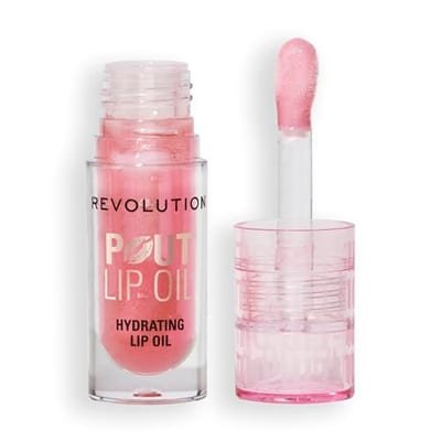 Revolution Revolution Pout Lip Oil Glam Pink Shimmer 4ml