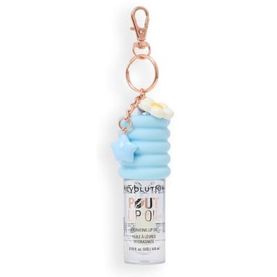 Revolution Revolution Pout Lip Oil Lychee Clear With Blue Charm 4.6ml