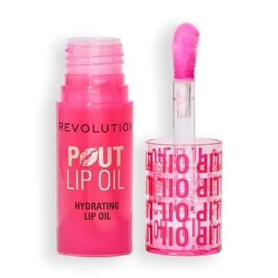 Revolution Revolution Pout Lip Oil Watermelon Pink 4ml