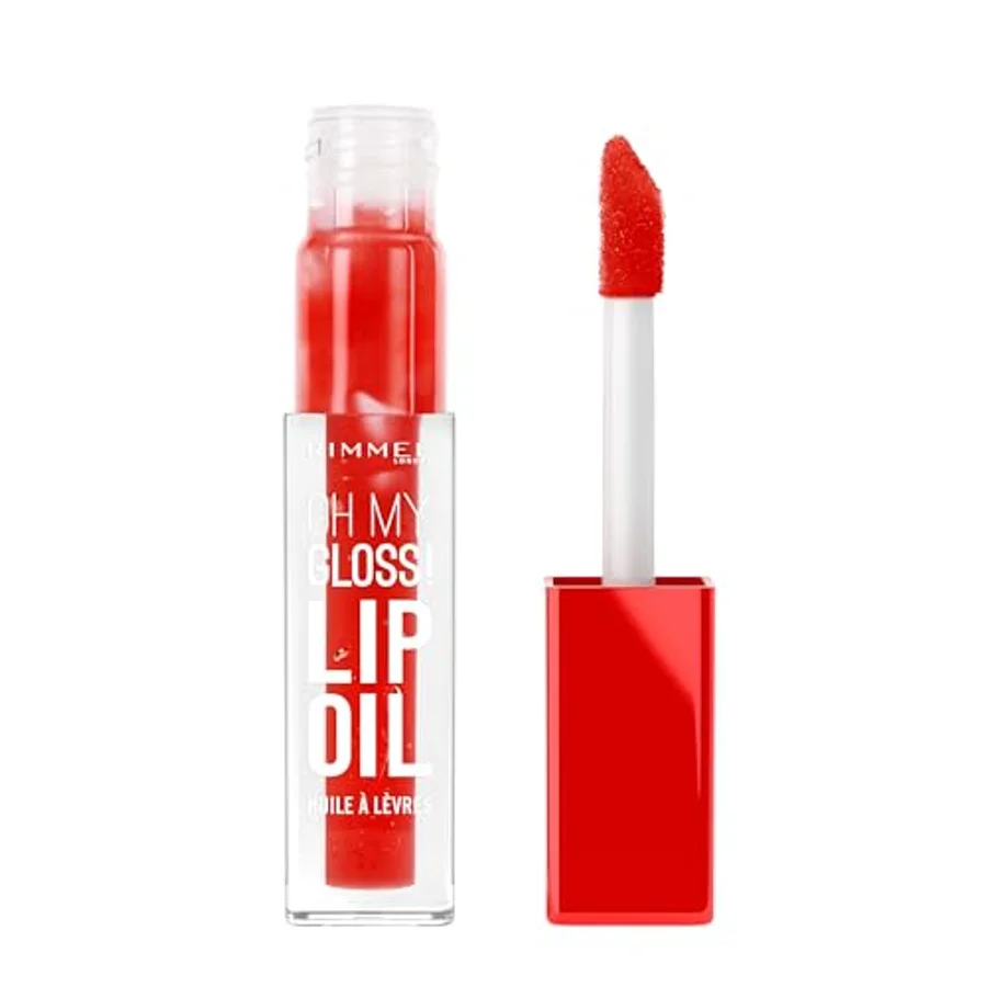 Rimmel Rimmel Oh My Gloss Lip Oil Vivid Red in 004