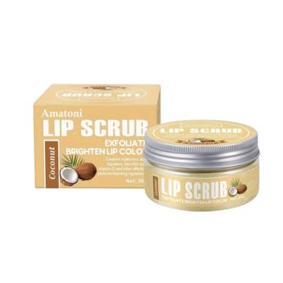 Amatoni Amatoni Lip Scrub Coconut - 30g
