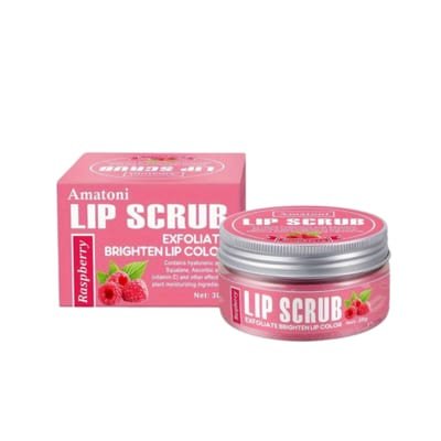 Amatoni Amatoni Lip Scrub Raspberry - 30g