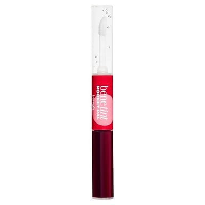 Benefit Benefit Benetint Pocket Pal, Tinted Lip Stain & Clear Gloss Duo Dark Cherry