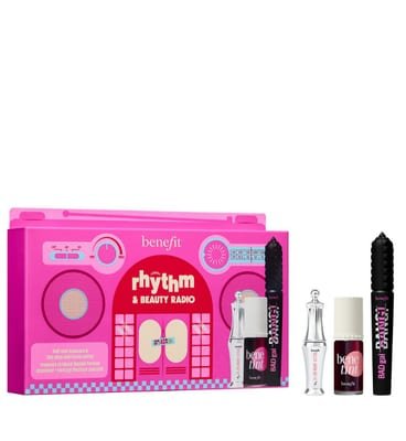 Benefit Benefit Rhythm & Beauty Radio Badgal Bang Mascara Brow Benetint Lip Tint Gift Set
