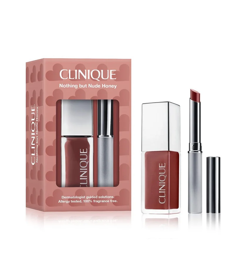 Clinique Clinique Nude Honey Lip & Cheek Makeup Gift Set