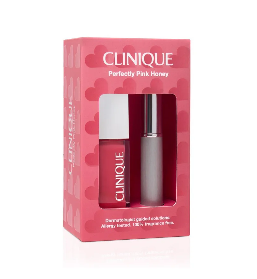 Clinique Clinique Pink Honey Lip & Cheek Makeup Gift Set