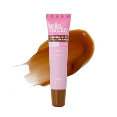 Hello Sunday Hello Sunday Mocha Kiss Tinted Lip Balm The One For Your Spf 50 With Shea Butter 15ml
