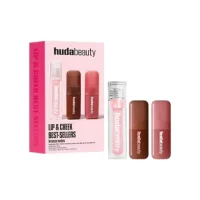 Huda Huda Beauty Lip & Cheek Best-Sellers Bronze Nudes Set