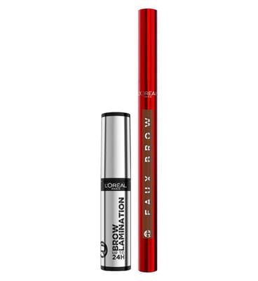 Loreal L'Oreal L’oreal Paris Brow Lamination + Faux Dark Blonde Tint Pen Bundle