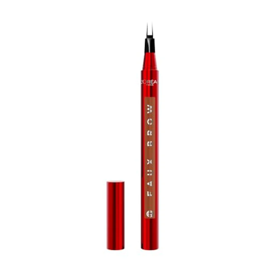 Loreal L'Oreal Paris Brown Tint Pen, Korean Makeup Inspired Infallible Faux Brow, Up To 2-Day Brow Tint, Auburn, 1g