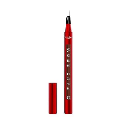 Loreal L'Oreal Paris Brown Tint Pen, Korean Makeup Inspired Infallible Faux Brow, Up To 2-Day Brow Tint, Light Brunette, 1g