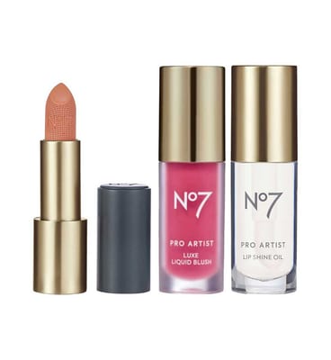 NO7 No7 Pro Artist Lip & Cheek Bundle Nude