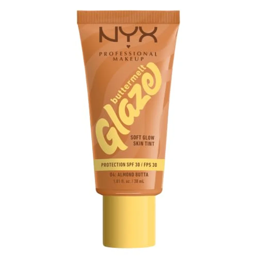 NYX Professional Makeup NYX Professional Makeup Buttermelt Glaze Skin Tint + Spf/fps 30, Almond Butta, 30ml