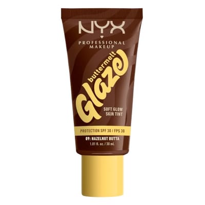 NYX Professional Makeup NYX Professional Makeup Buttermelt Glaze Skin Tint + Spf/fps 30, Hazelnut Butta, 30ml