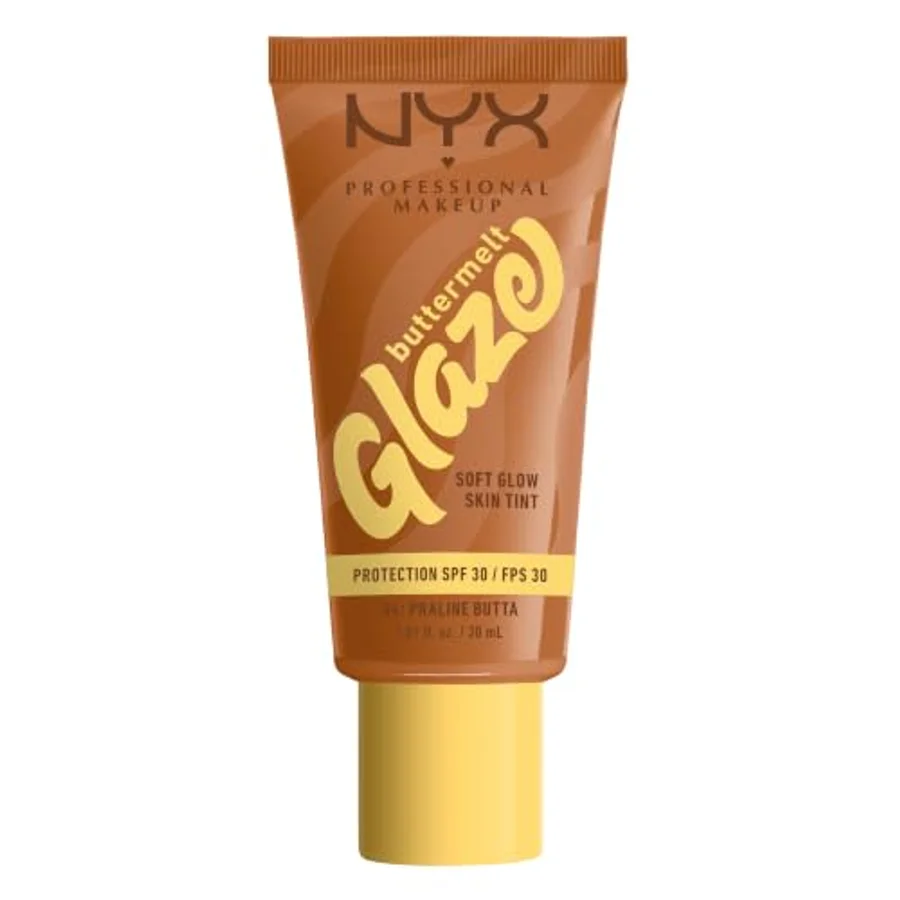 NYX Professional Makeup NYX Professional Makeup Buttermelt Glaze Skin Tint + Spf/fps 30, Praline Butta, 30Ml in Prune Butta