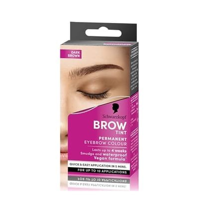 Schwarzkopf Schwarzkopf Brow Tint Dark Brown Permanent Eye Dye