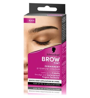 Schwarzkopf Schwarzkopf Brow Tint Permanent Eye Colour Black